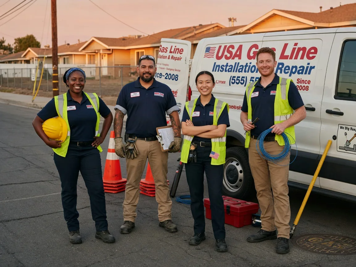 Gas Line Installation company in Gallant, AL